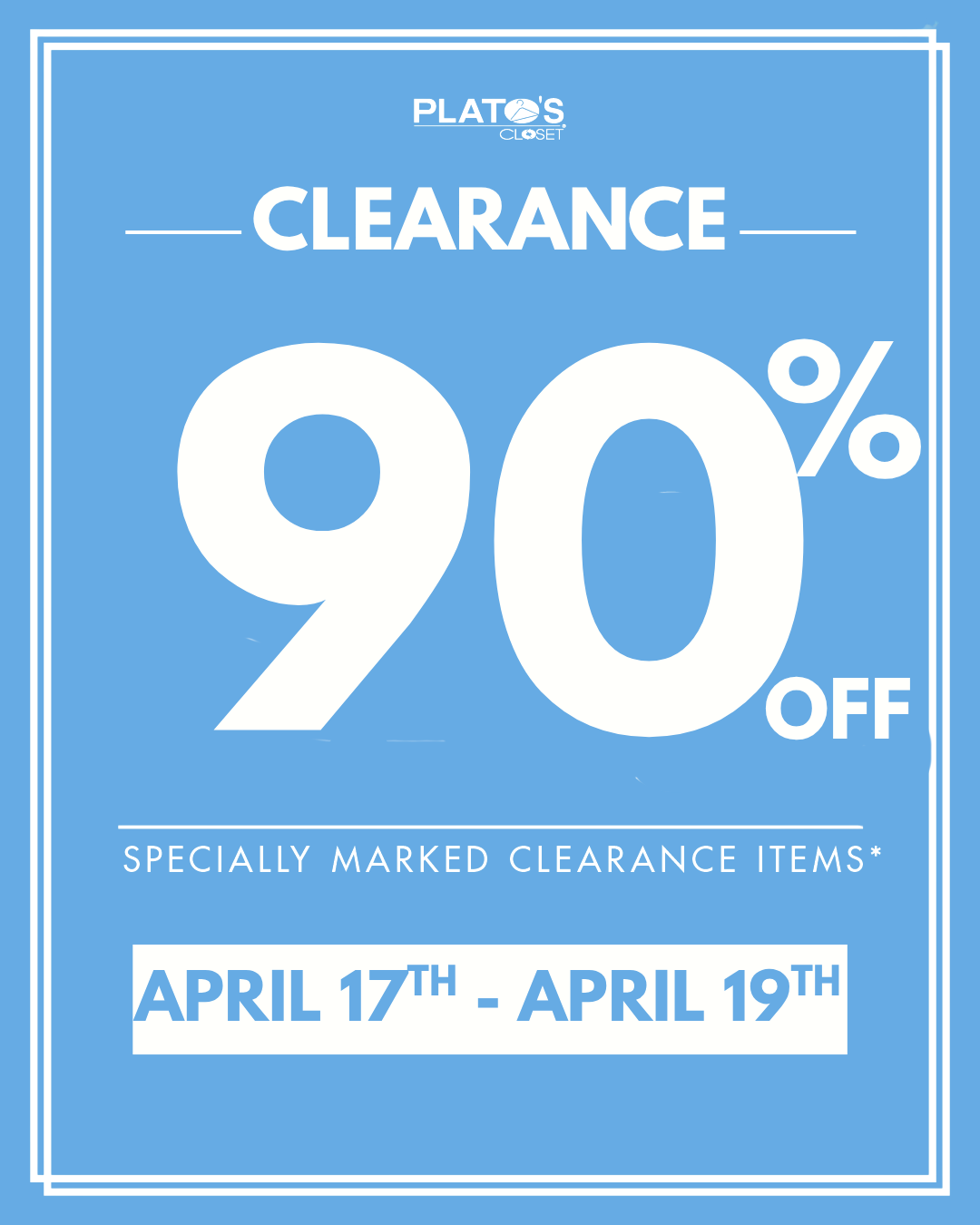 90% OFF Clearance